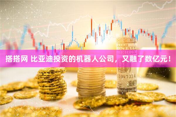 搭搭网 比亚迪投资的机器人公司，又融了数亿元！